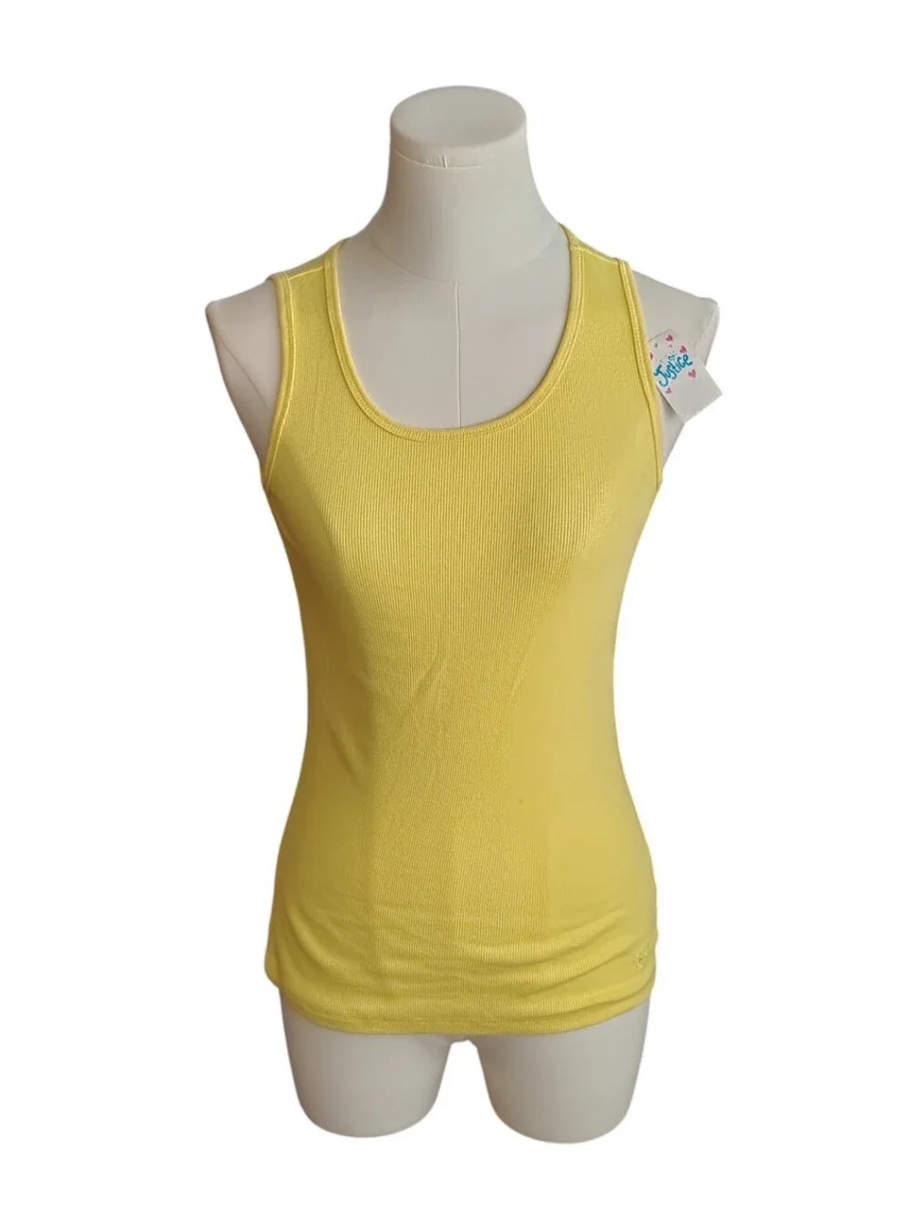 NWT Justice Cheerful Yellow And Navy Blue Tank Top Bundle Size Large 14 Girls